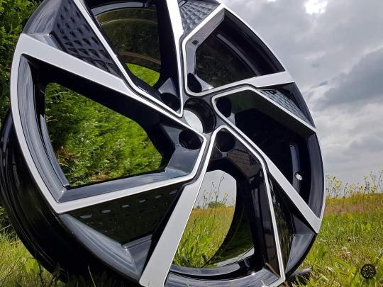 Audi Felge nach der Felgenveredelung