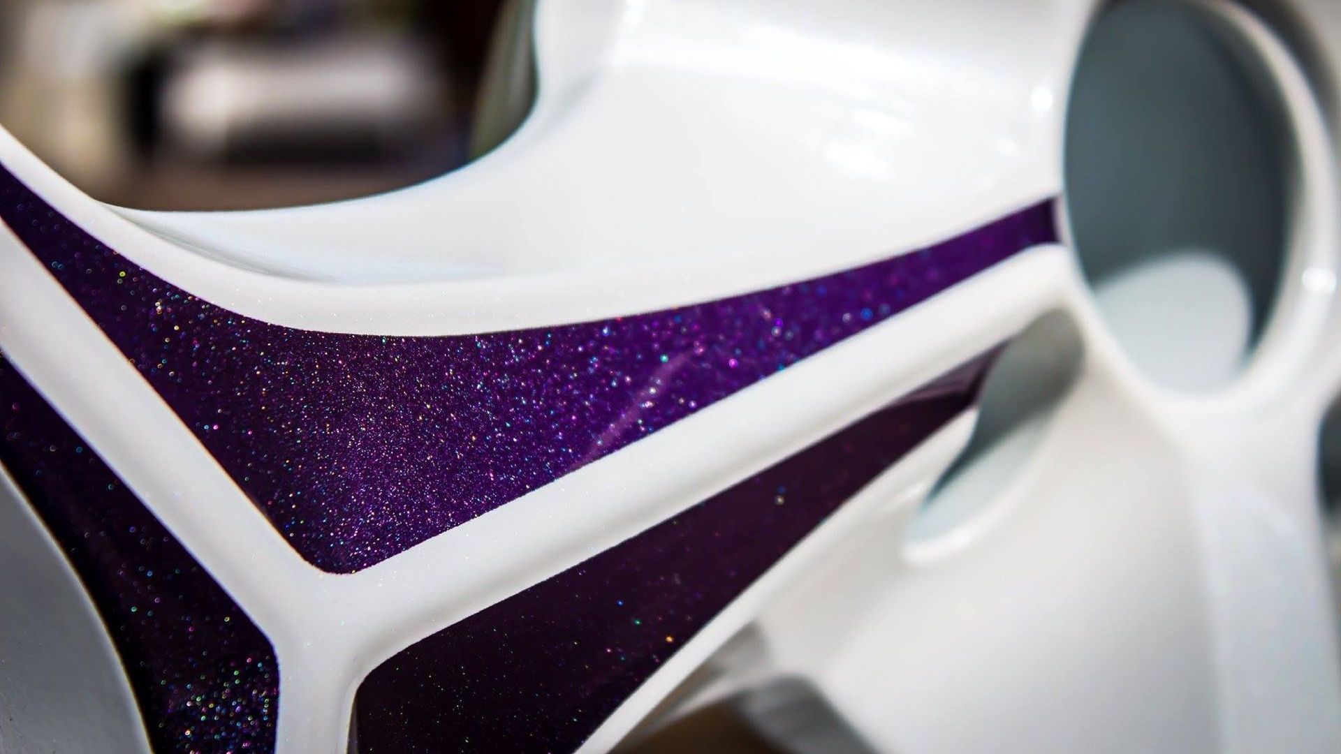 Alufelge individuell bicolor lackiert Alufelge individuell bicolor lackiert