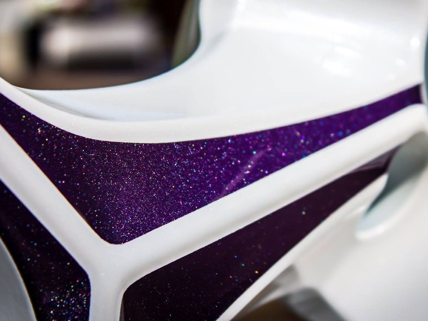 Alufelge individuell bicolor lackiert Alufelge individuell bicolor lackiert