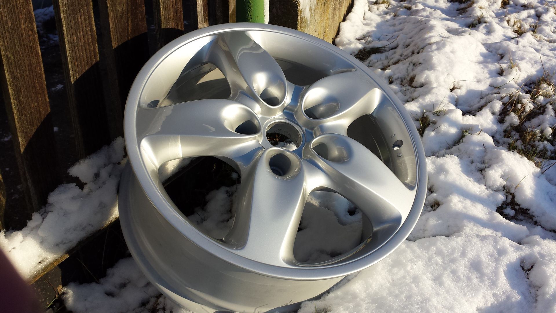 Porsche Cayenne Felge nach der Komplettaufbereitung