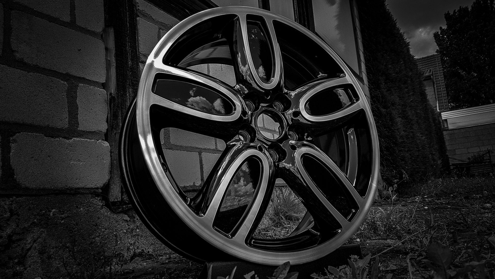 Mini Cooper John Cooper Works Felge neu cnc glanzgedreht Mini Cooper John Cooper Works Felge neu cnc glanzgedreht