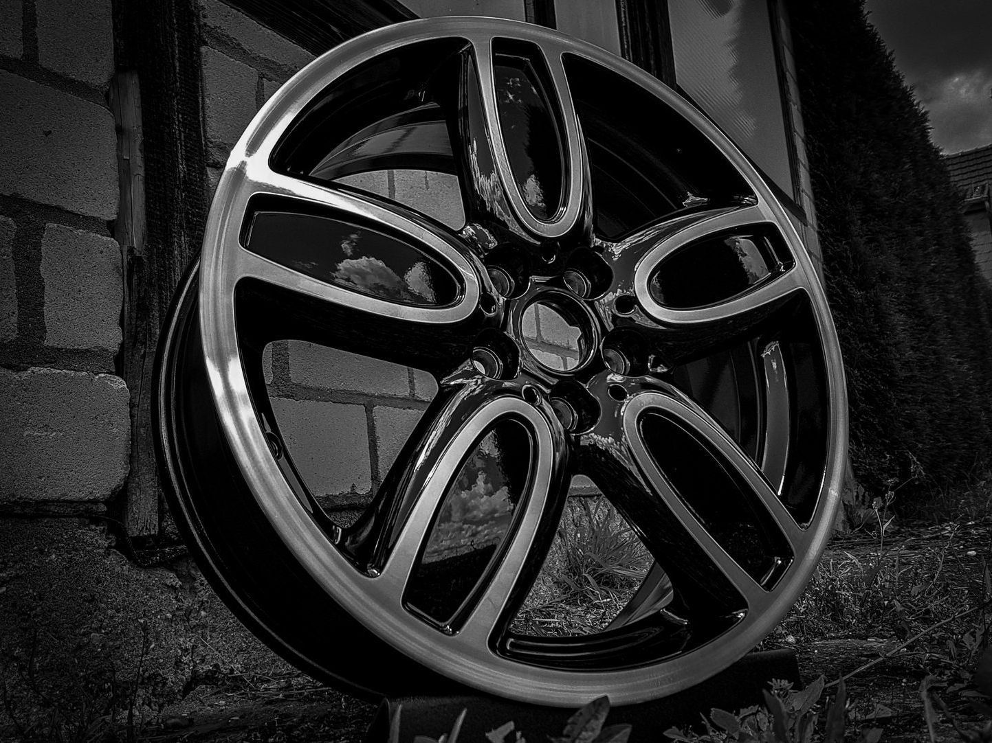 Mini Cooper John Cooper Works Felge neu cnc glanzgedreht Mini Cooper John Cooper Works Felge neu cnc glanzgedreht