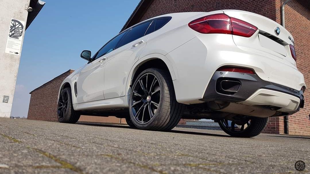 FELGEN SCHWARZ LACKIEREN BMW X6