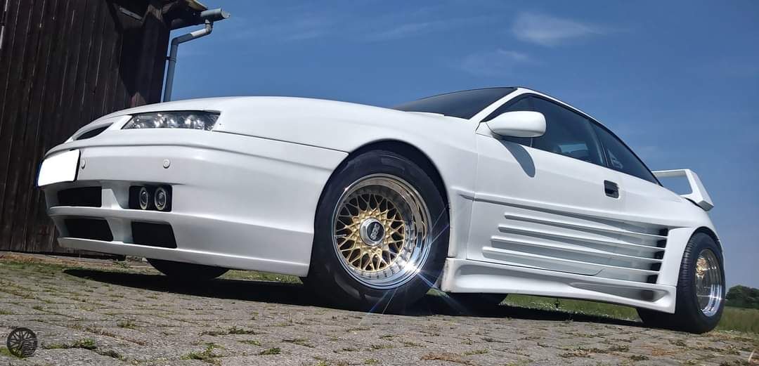 OPEL CALIBRA BBS FELGEN POLIEREN