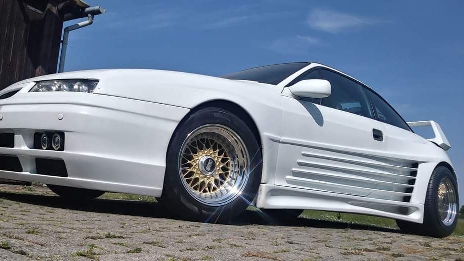 OPEL CALIBRA BBS FELGEN POLIEREN
