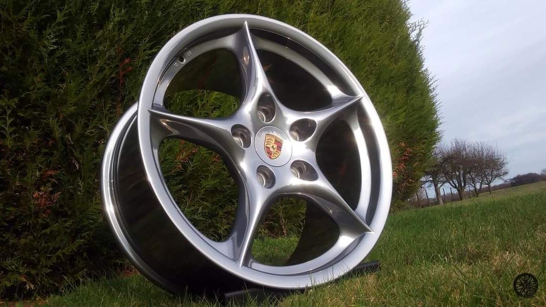 PORSCHE 996 FELGE HOCHGLANZVERDICHTET