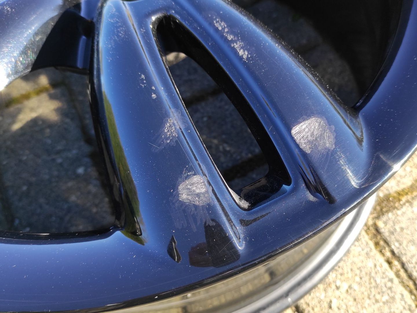 Mini Cooper John Cooper Works Leasing Felge beschädigt Mini Cooper John Cooper Works Leasing Felge beschädigt