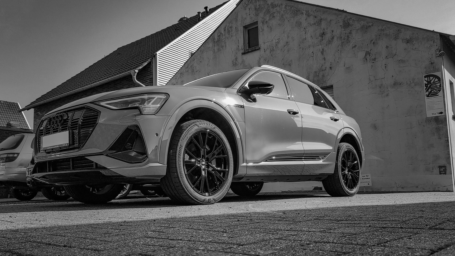 Leasing Audi Q8 etron nach der Alufelgen Instandsetzung