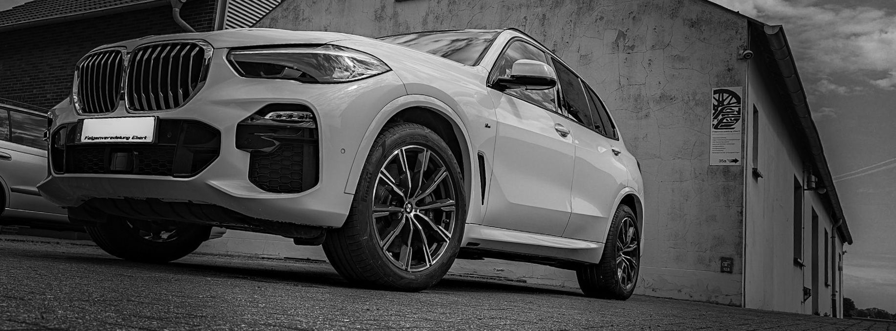 BMW X5 nach der Felgeninstandsetzung