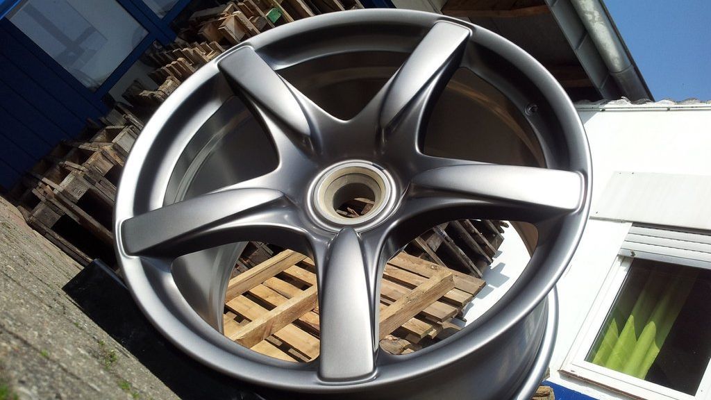 Porsche Carrera GT Felge individuell lackiert Porsche Carrera GT Felge individuell lackiert