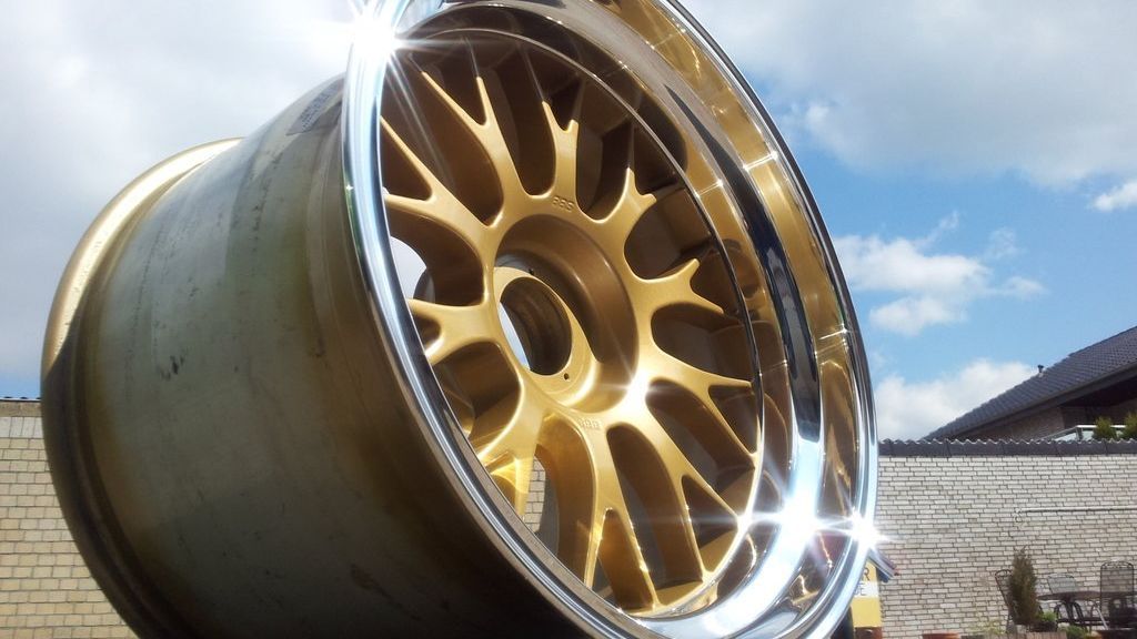 BBS MOTORSPORT MAGNESIUM FELGE HOCHGLANZPOLIERT