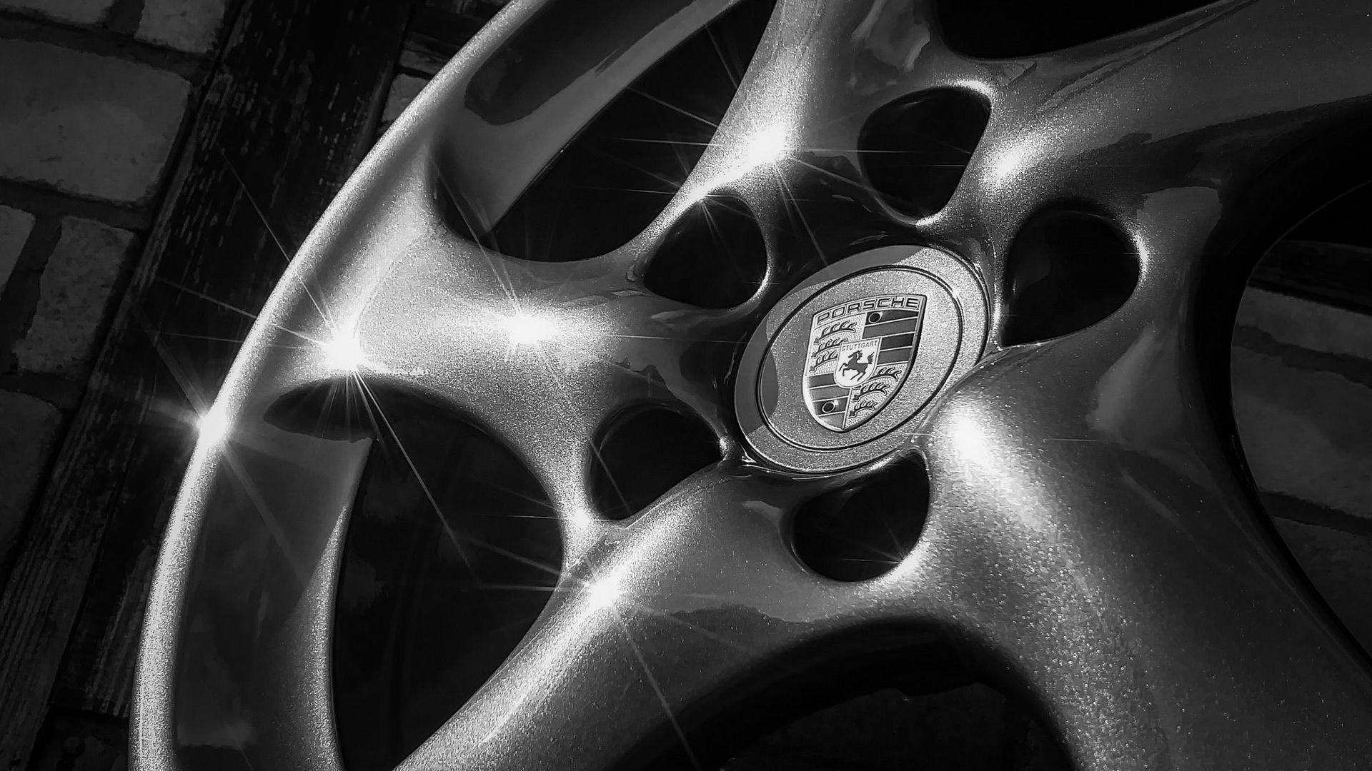 Porsche Turbo Felge individuell lackiert Porsche Turbo Felge individuell lackiert