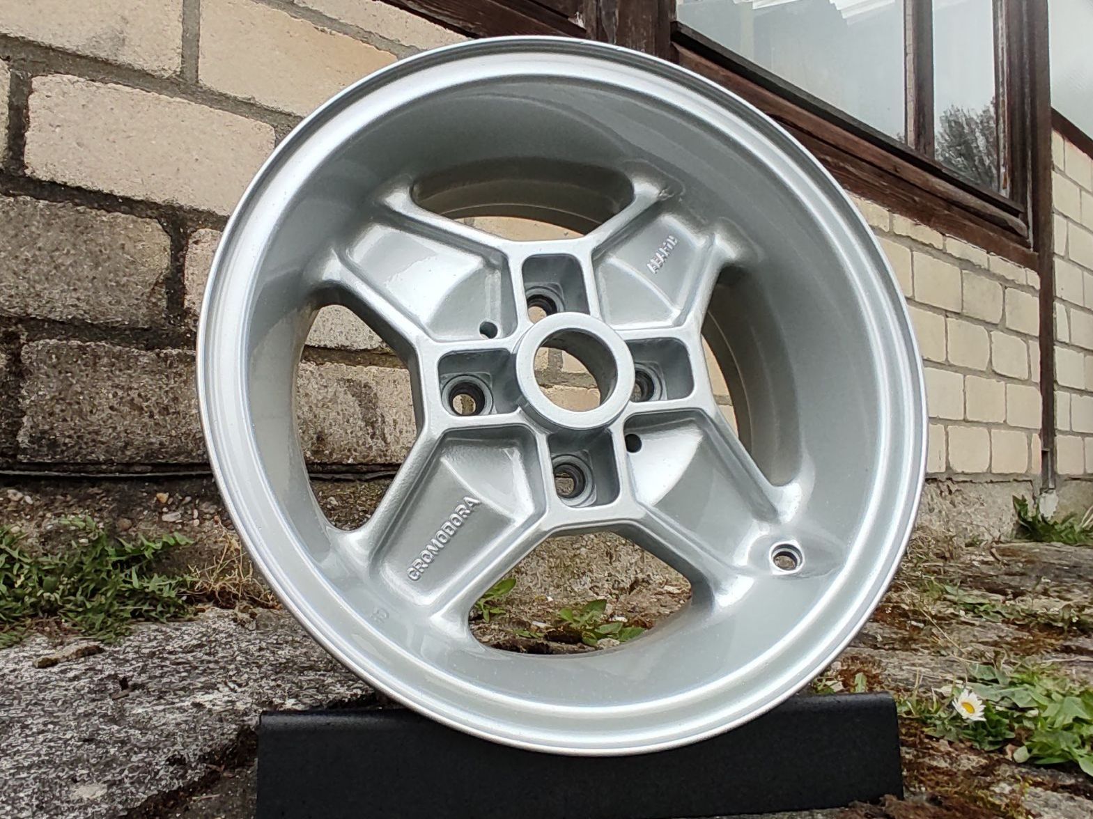 Abarth Cromodora CD-30 Felge nach der Aufbereitung