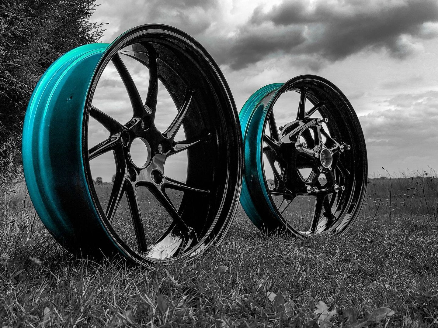 BMW Motorradfelgen individuell veredelt BMW Motorradfelgen individuell veredelt