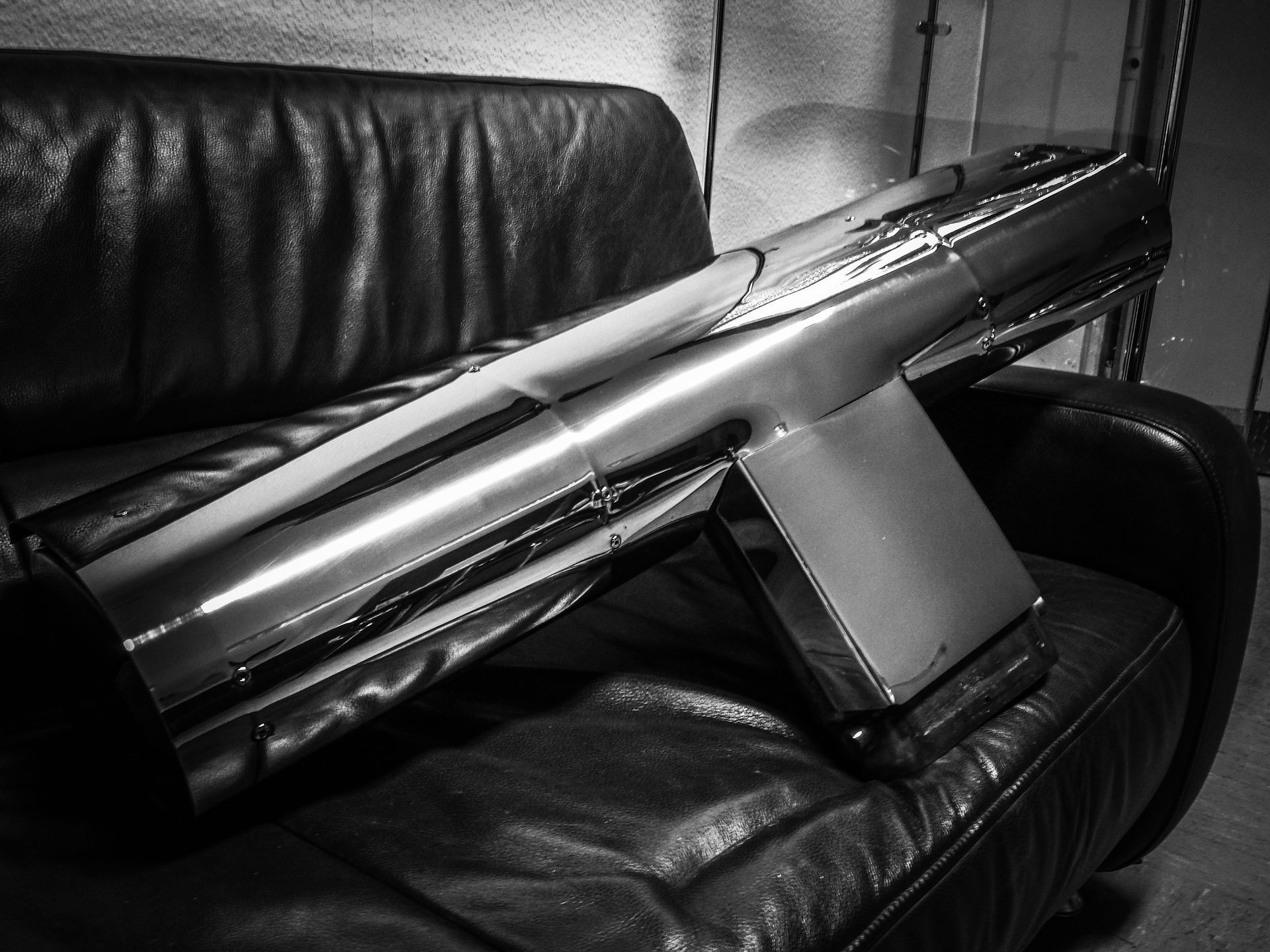 Edelstahl Abgasanlage Hochglanz poliert Edelstahl Abgasanlage Hochglanz poliert