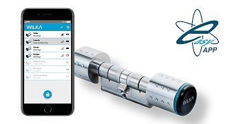 WILKA Elektronischer Schließzylinder easy 2.0