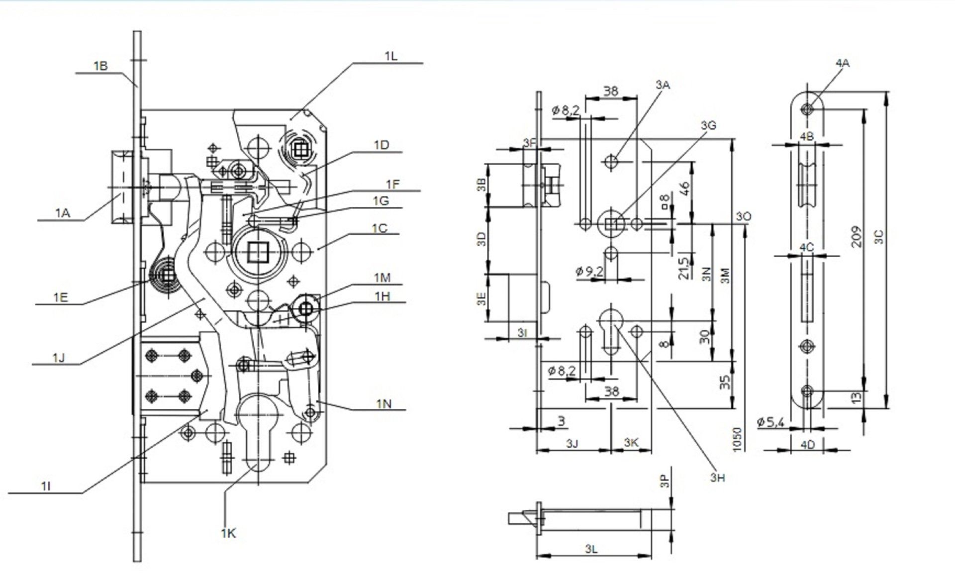 türschloss arten - varianten