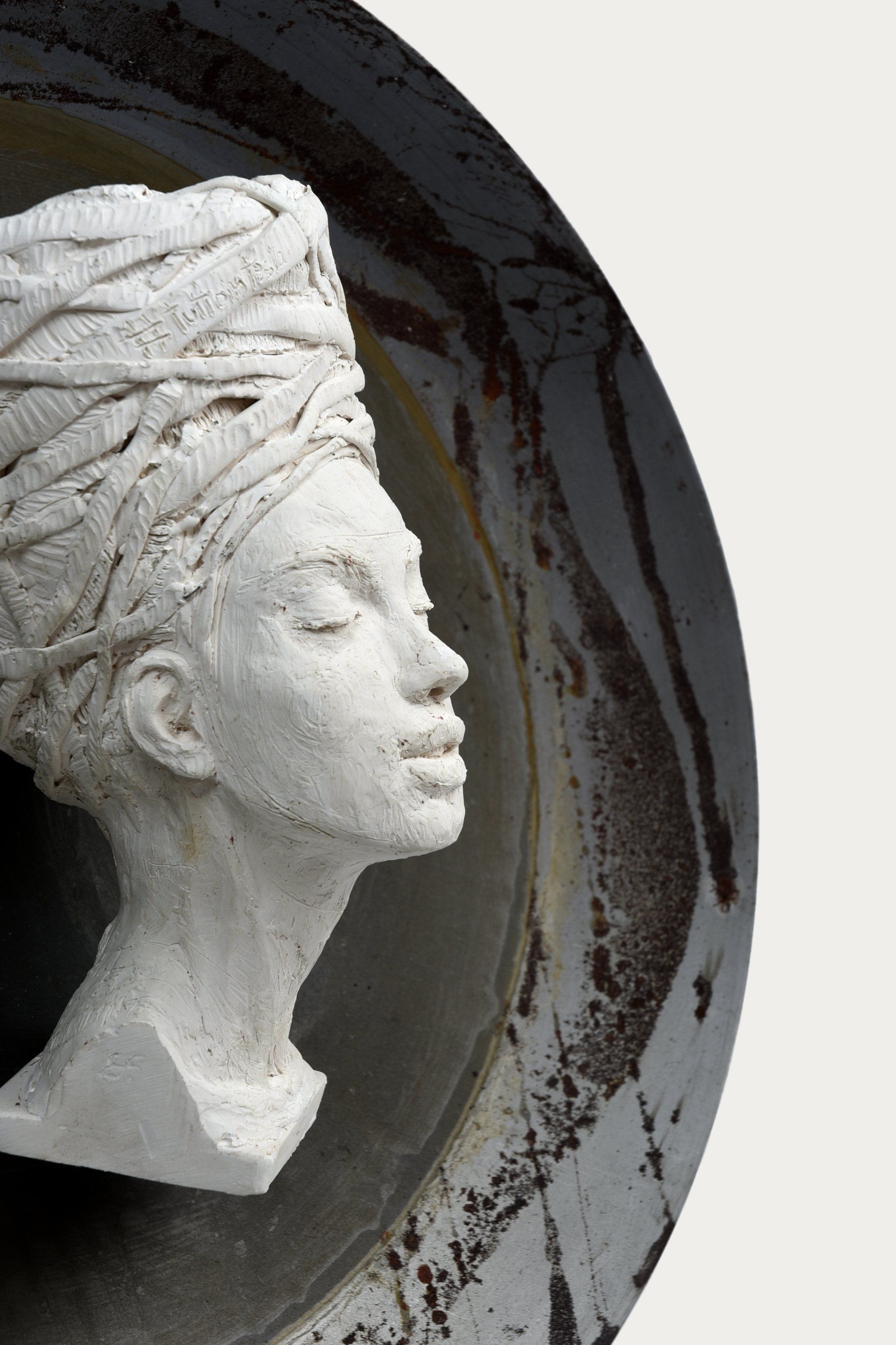 La Concipiente, scultura di Eleonora Francioni e Antonio Mastromarino, arte contemporanea a Pietrasanta