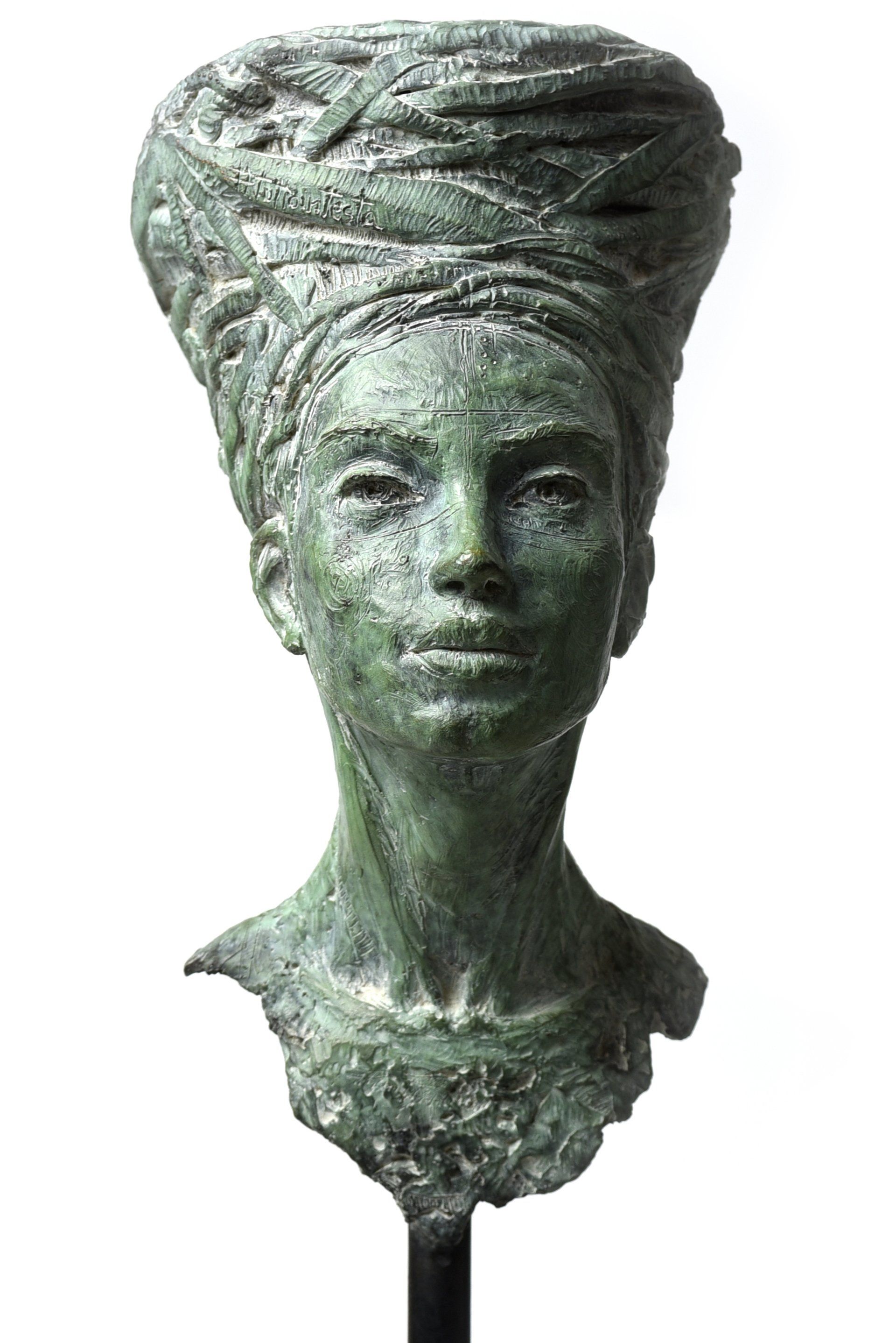 La Concipiente, scultura in bronzo di Eleonora Francioni e Antonio Mastromarino, arte contemporanea a Pietrasanta