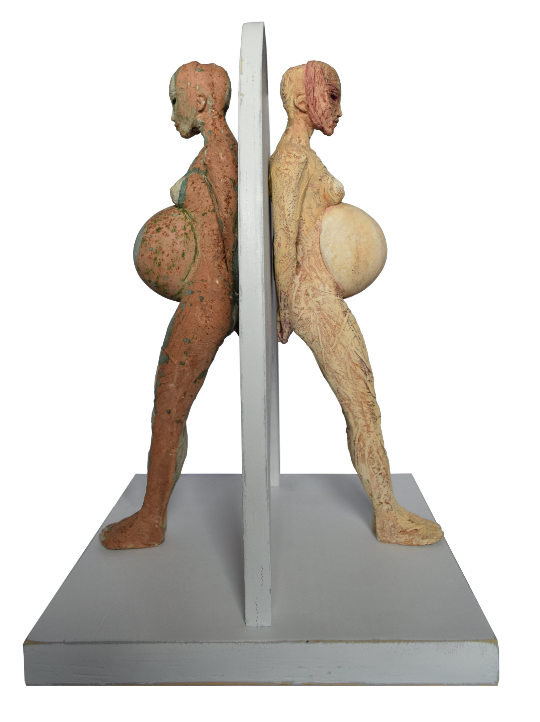 #femalepiggybank, scultura di Eleonora Francioni e Antonio Mastromarino, artisti a Pietrasanta