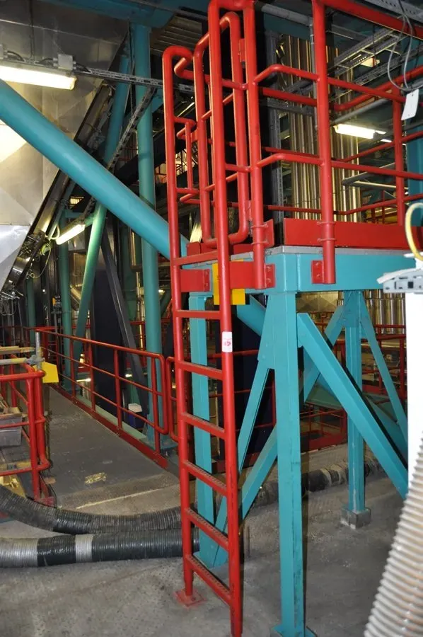 Testing of fixed ladders in wind turbines