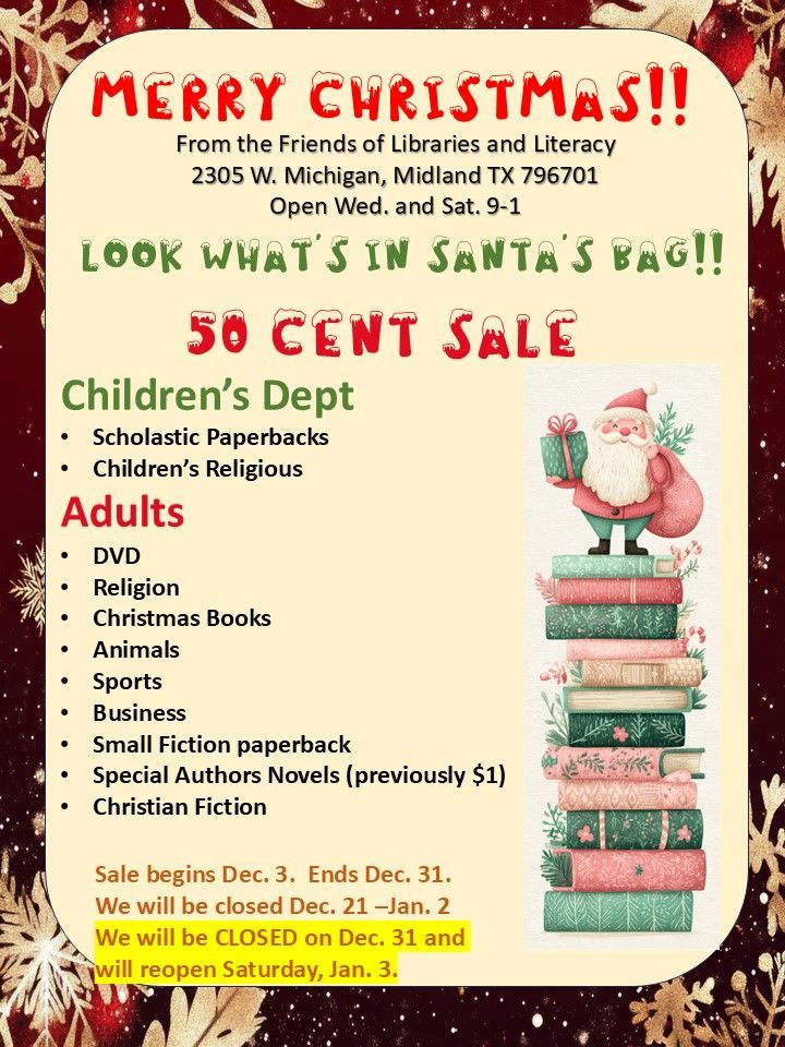 75% off sale for October