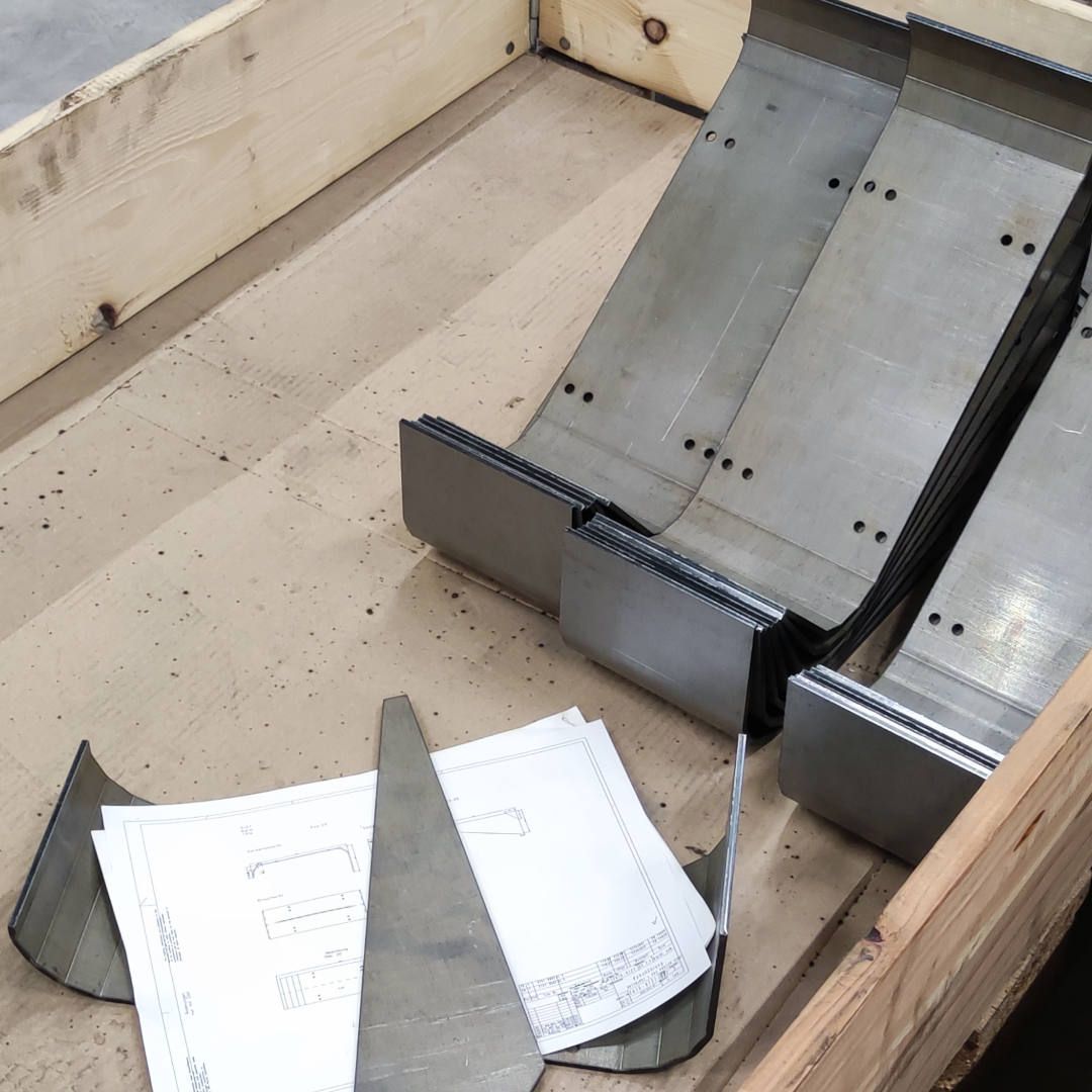 CNC-gekantete Stahlteile und Spezialprofile je nach Anforderung