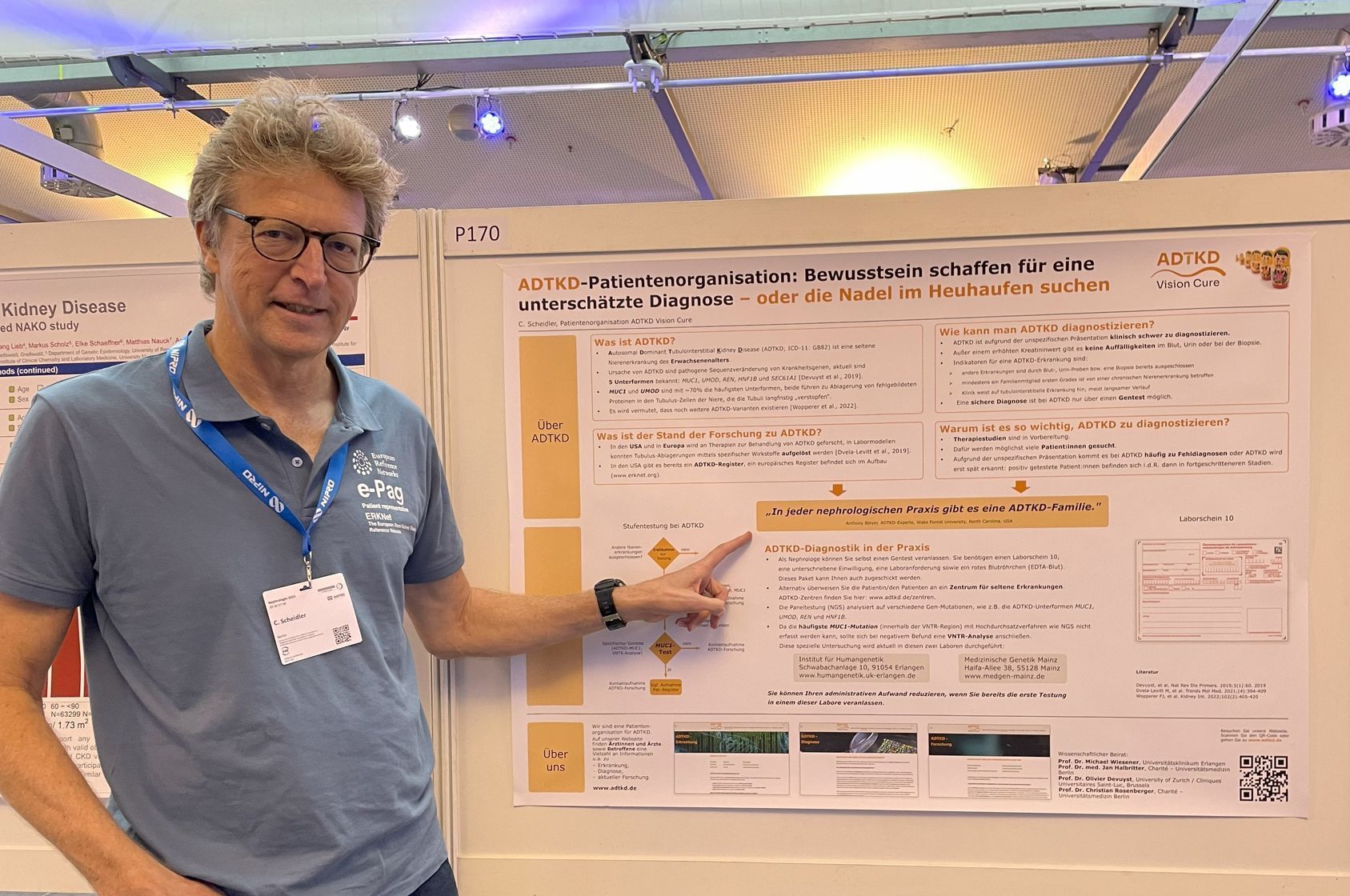 ADTKD Vision Cure beim Kongress der DGfN 2023