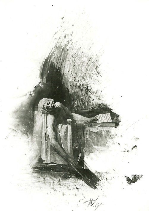 nackter Mann in Badewanne