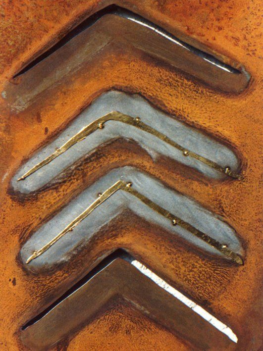 Blechplatte verrostet