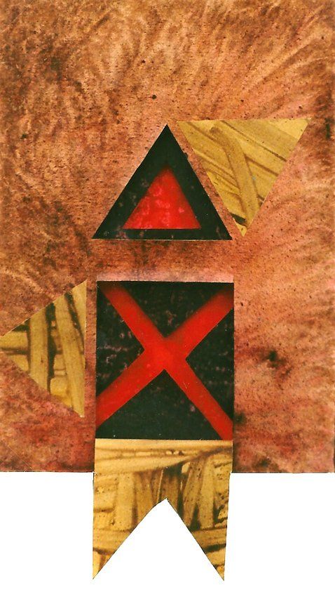 Rotes Dreieck, rotes Kreuz