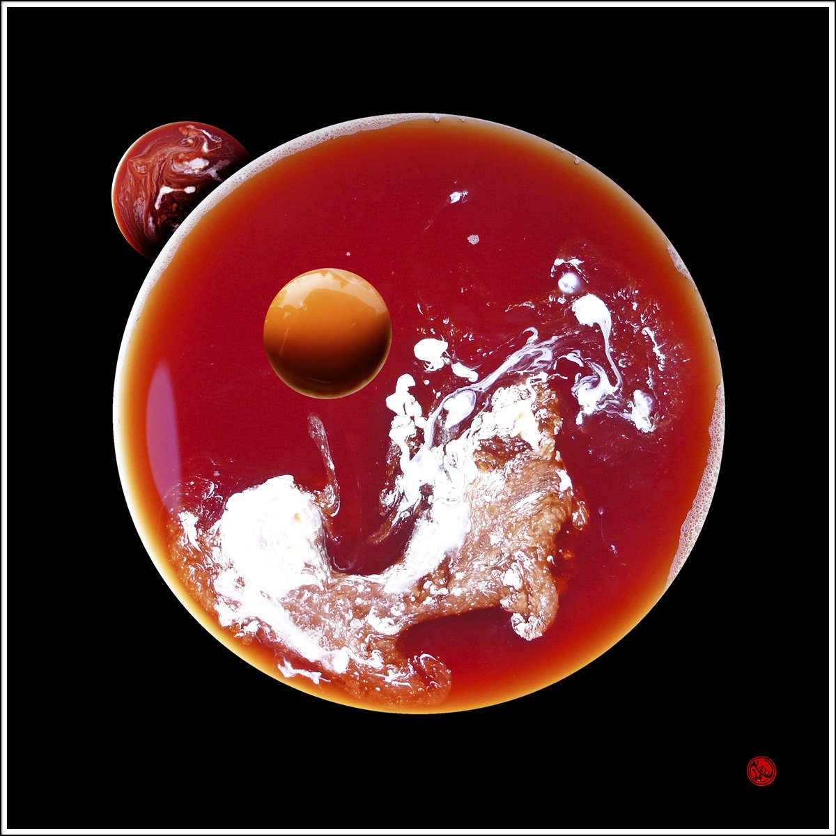 Weltall Planeten Monde