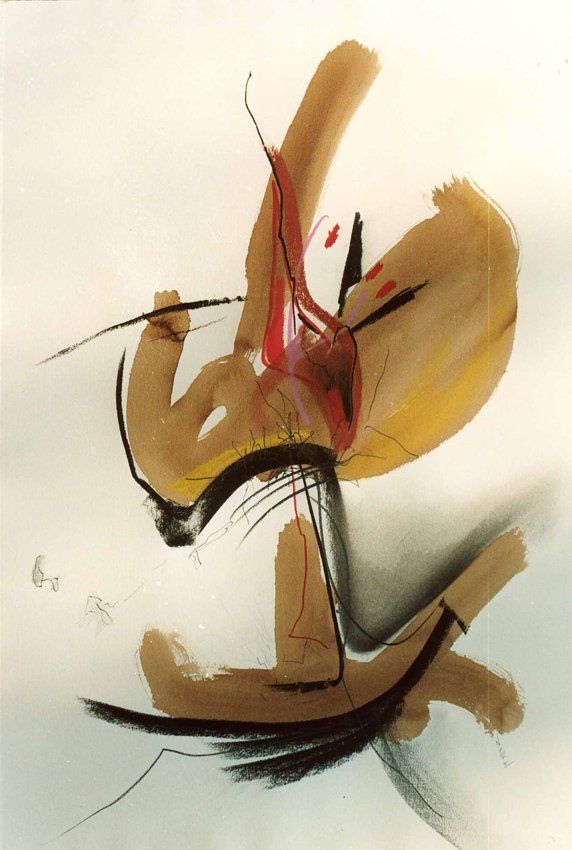 Erotische Darstellung abstrakt