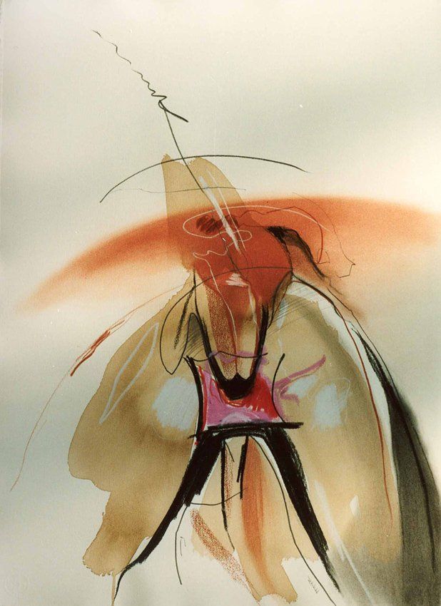 erotische Darstellung abstrakt