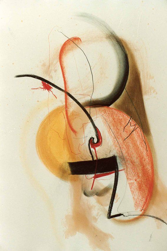 Erotische Darstellung abstrakt