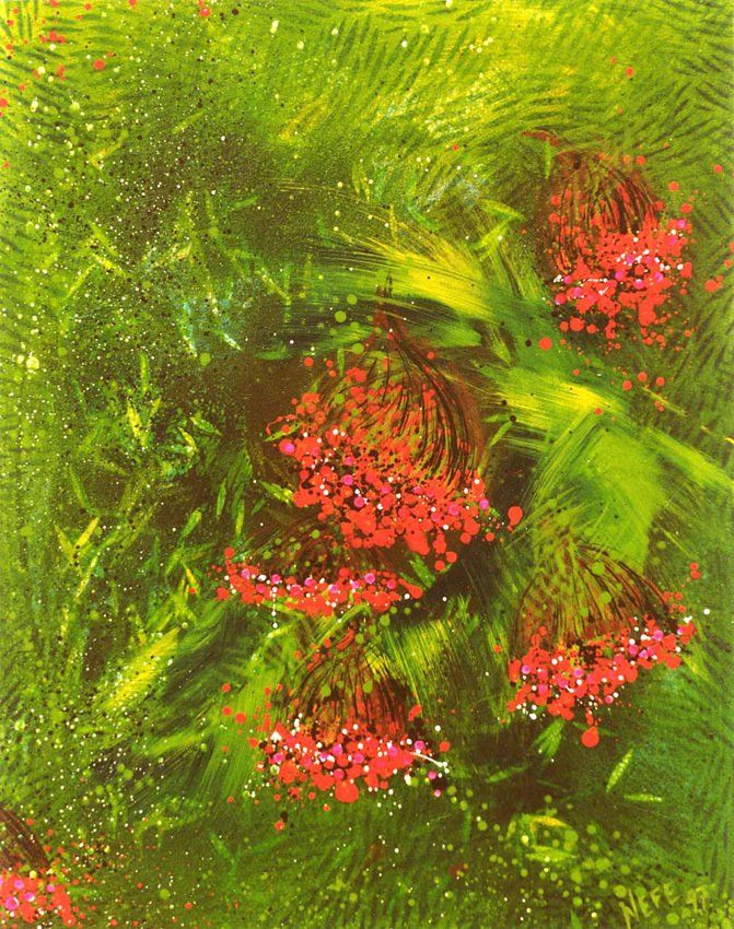Vogelbeeren rot