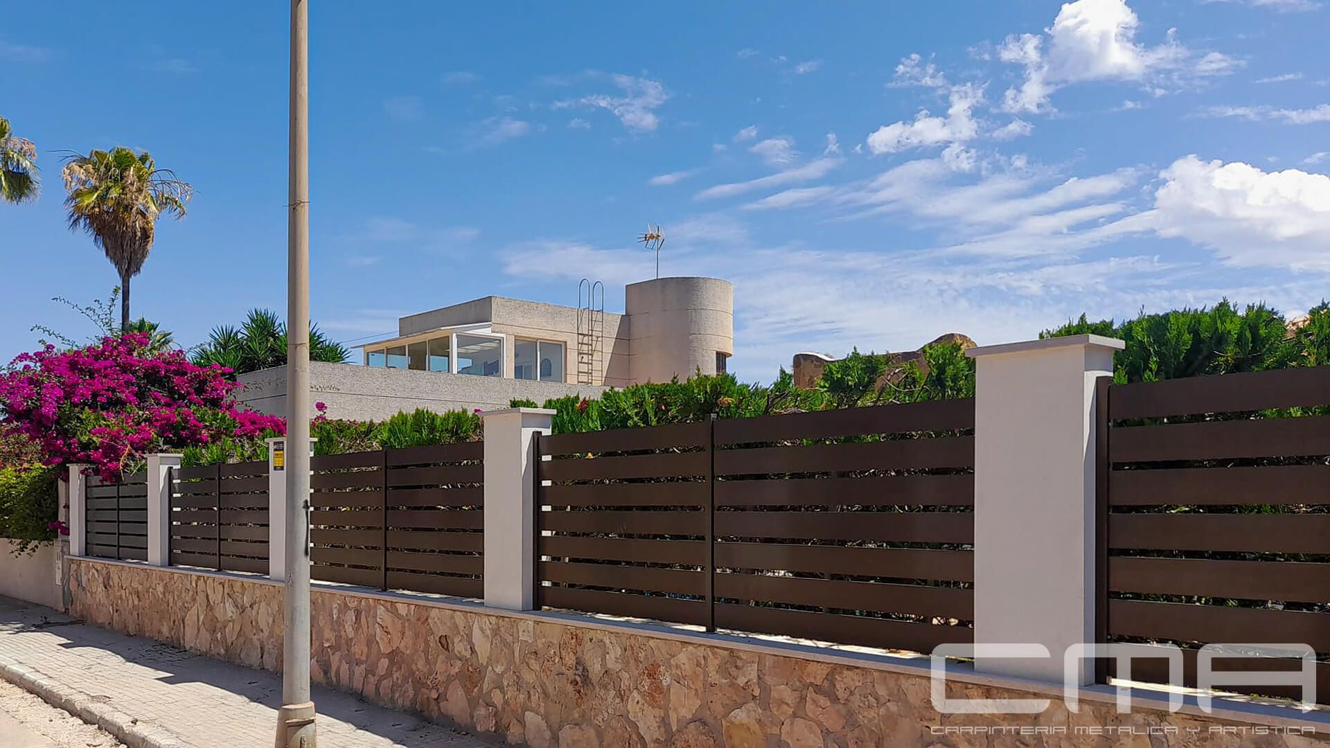 celosías para jardín en Mallorca