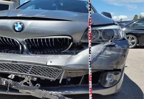 Kaskoschaden bei einem BMW
