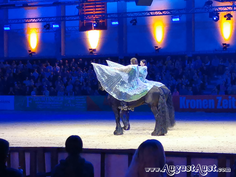 Nacht der Pferde. Team Früh und Berger. Foto: August Aust Nacht der Pferde. Team Früh und Berger. Foto: August Aust