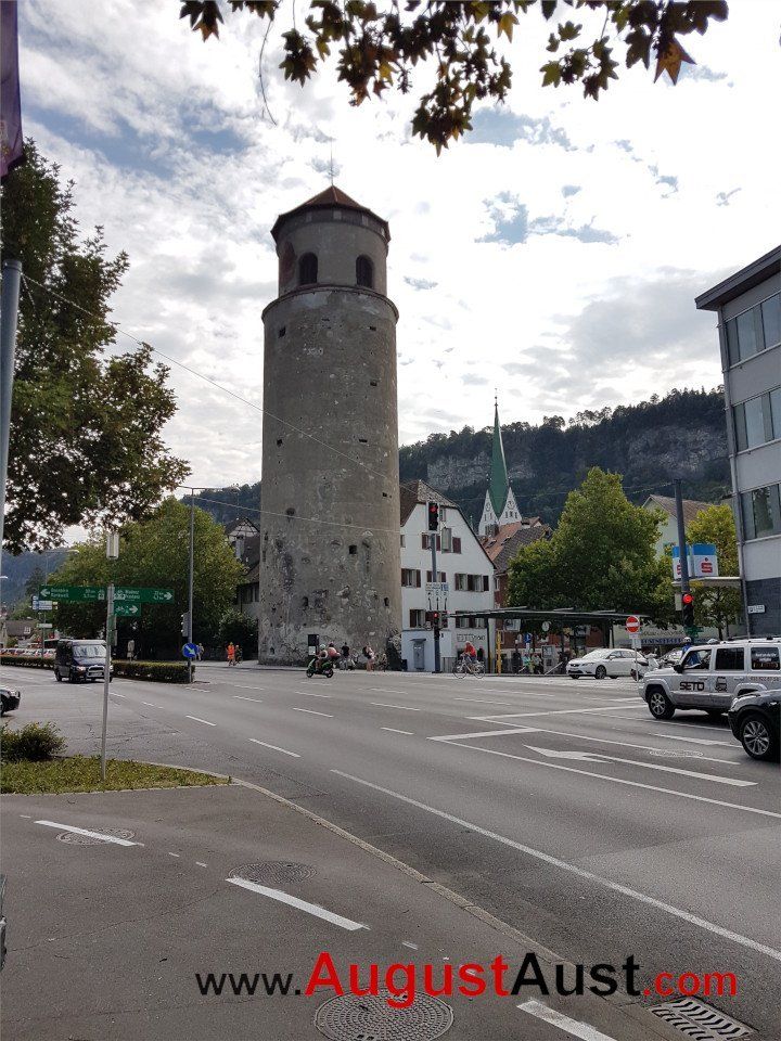 Feldkirch, Katzenturm. Foto: August Aust
