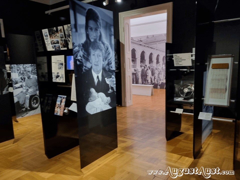 Jochen Rindt Ausstellung in GrazMuseum. Foto: August Aust Jochen Rindt Ausstellung in GrazMuseum. Foto: August Aust