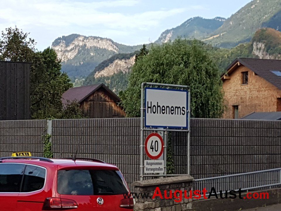 Hohenems (Bezirk Dornbirn). Foto: August Aust