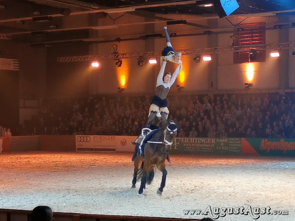 Nacht der Pferde. Voltigierverein Ingelsberg. Foto: August Aust Nacht der Pferde. Voltigierverein Ingelsberg. Foto: August Aust