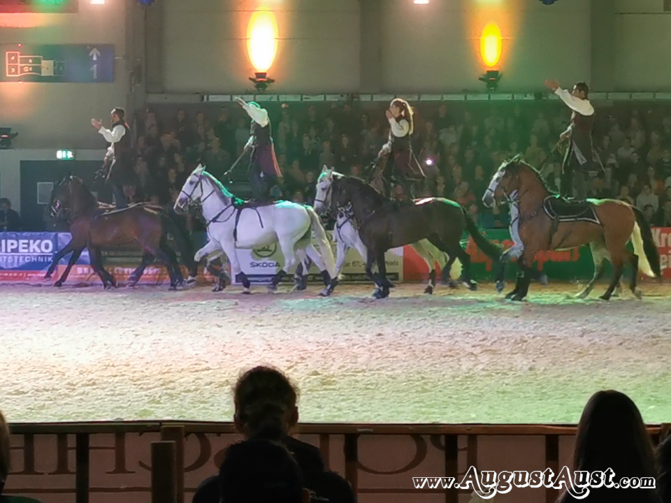Nacht der Pferde. Compagnie Impulsion. Foto: August Aust Nacht der Pferde. Compagnie Impulsion. Foto: August Aust