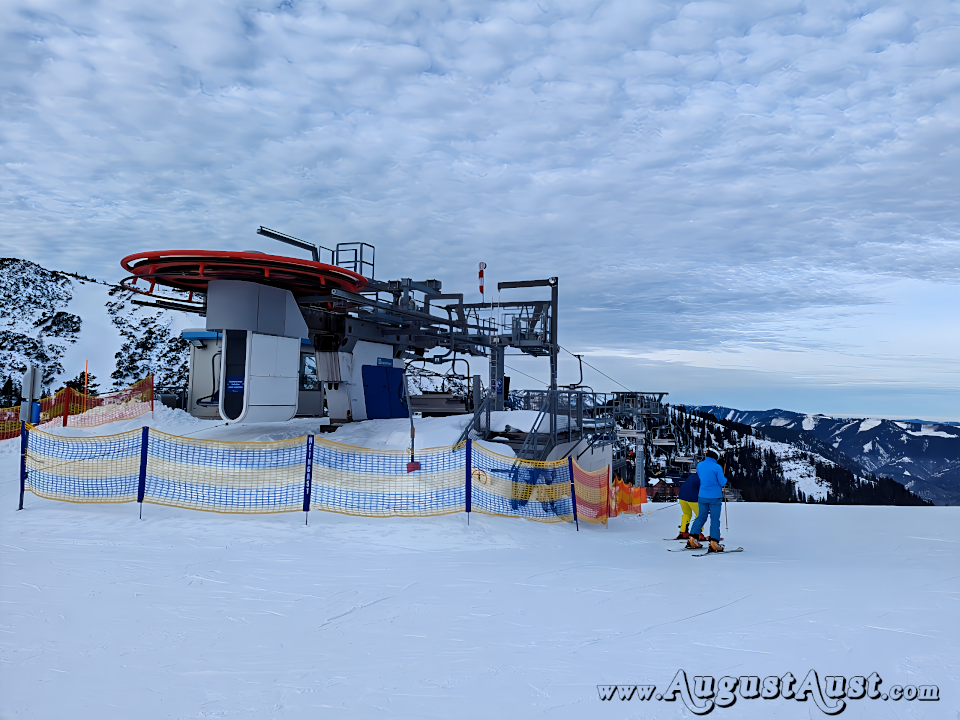 Hochkar Almhang Bergstation. Foto: August Aust Hochkar Almhang Bergstation. Foto: August Aust