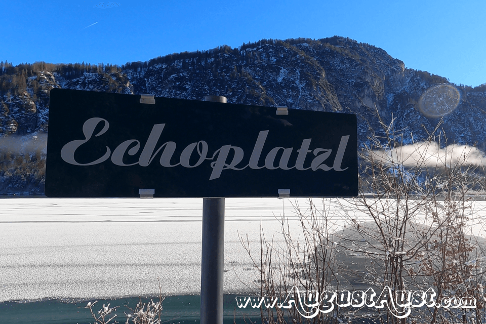 Almsee Echoplatzl. Foto August Aust Almsee Echoplatzl. Foto August Aust