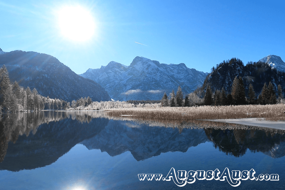 Almsee Nordufer. Foto August Aust Almsee Nordufer. Foto August Aust