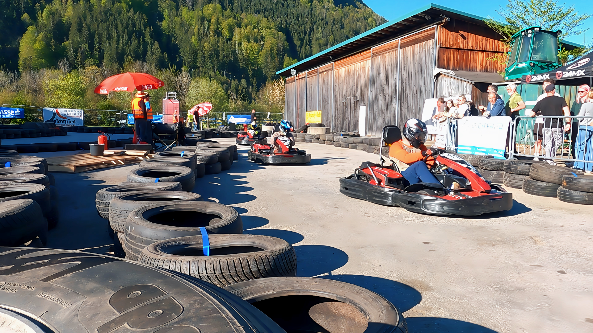 Kart-Event, Zweikämpfe. Foto: August Aust Kart-Event, Zweikämpfe. Foto: August Aust