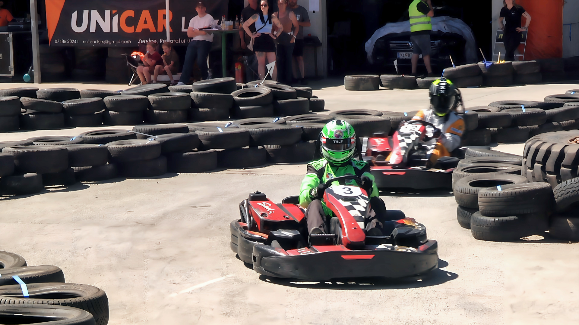 Kart-Event, Zweikämpfe. Foto: August Aust Kart-Event, Zweikämpfe. Foto: August Aust