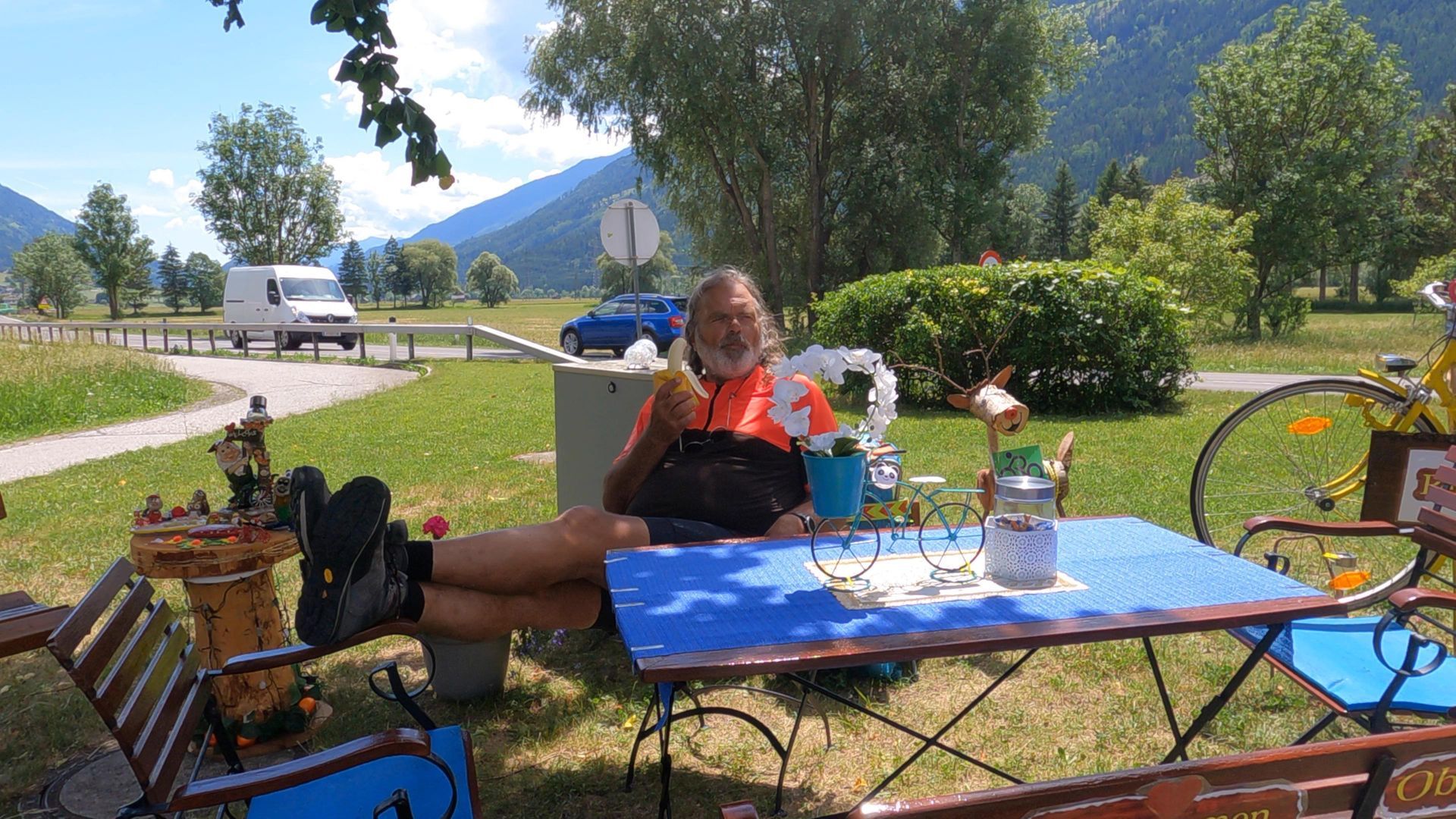 14. Etappe der 1.600 km Tour. 14. Etappe der 1.600 km Tour.